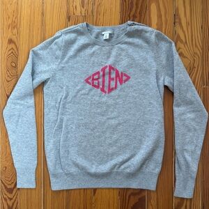Halogen Gray Crewneck Sweater